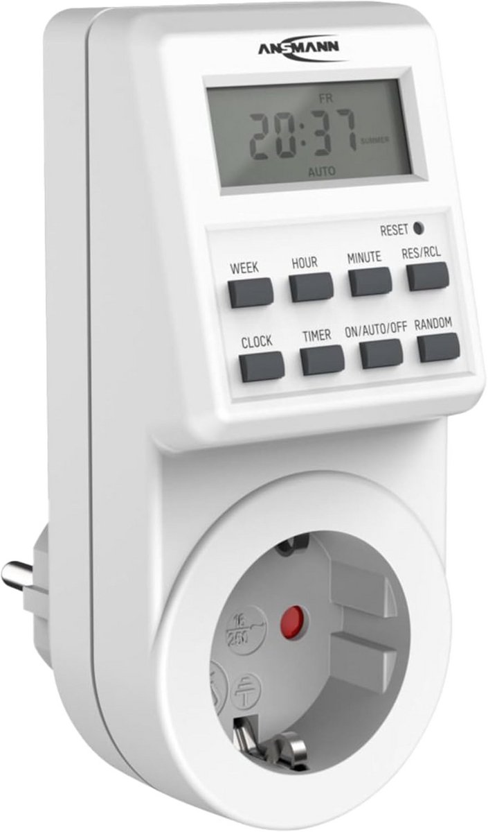 Digitale Week Tijdklok - Programmeerbare Tijdschakelaar voor Elektronica