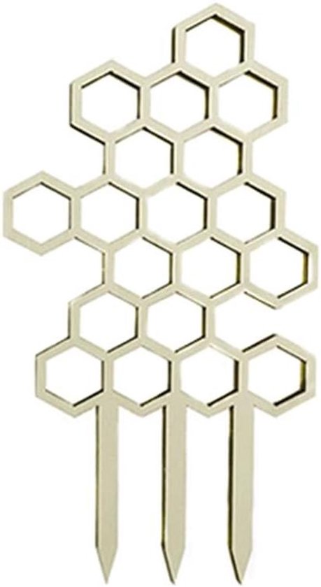 Trellis voor kamerplanten - parapluvormig latwerk voor klimplanten, 72 inch tuinlatwerk voor klimplanten, plantenlatwerk, bloemenondersteuning, klimlatwerk voor tuin Halatua