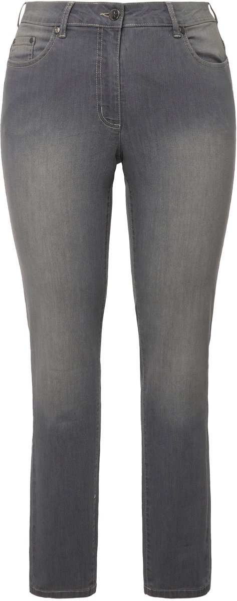 Angel of Style - Dames - Jeans Emma Slim Fit stretchcomfort 5-pocket - Medium grijs - Maat 92