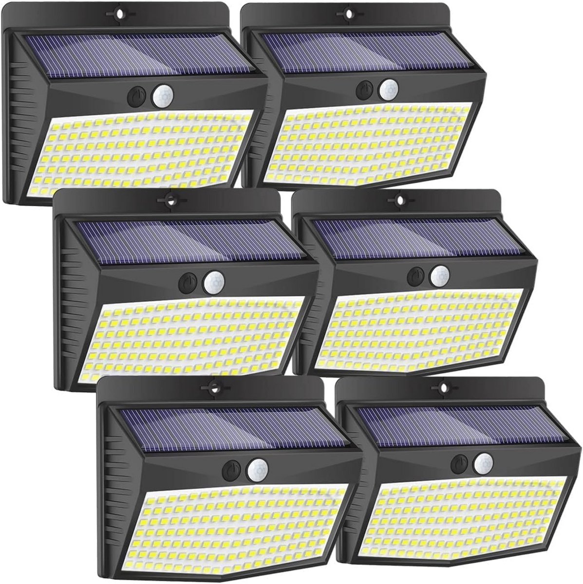Zonnelamp met Bewegingsmelder voor Buiten - 138 LEDs, Waterdicht, Draadloos, Op Zonne-energie, 3 Modi