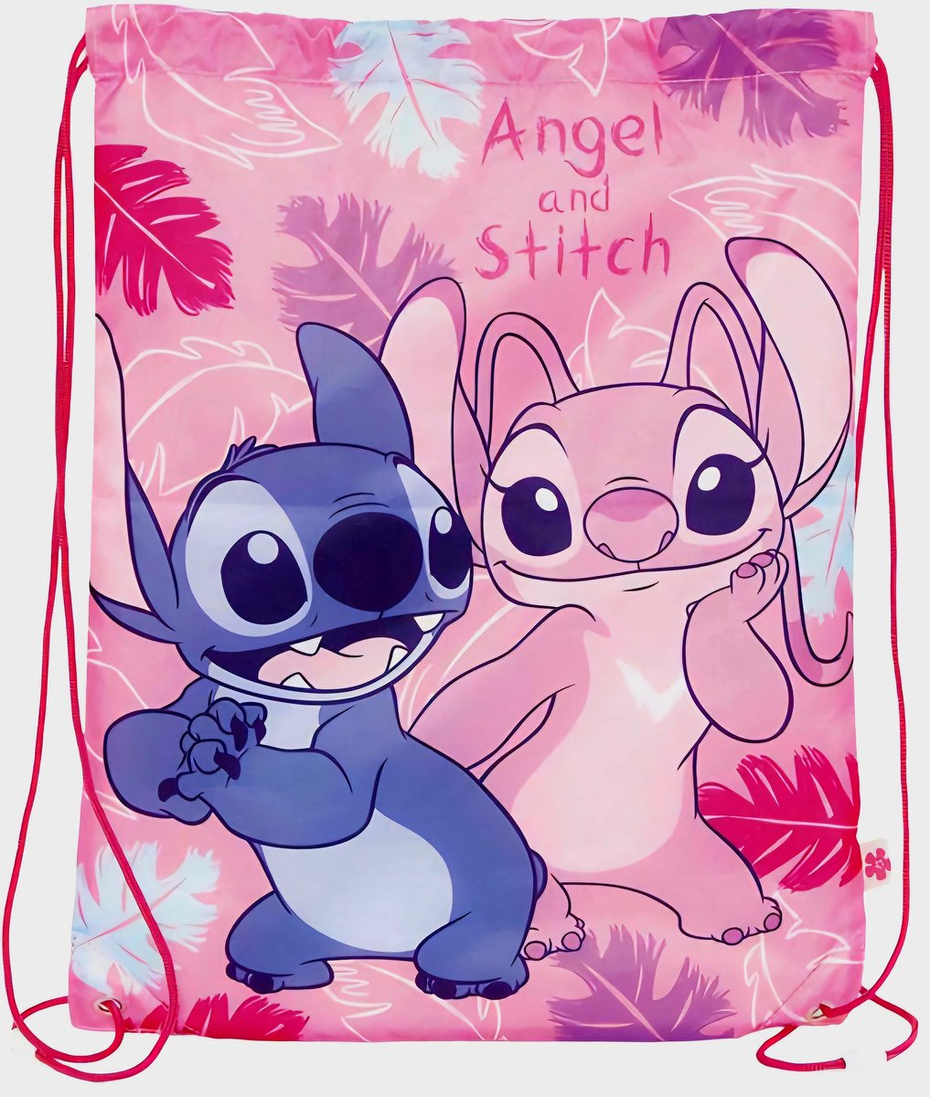 Disney Stitch Gymtas - Sporttas - Rugzak - Rugtas - Schooltas - Gymtas Jongen - Gymtas Meisje