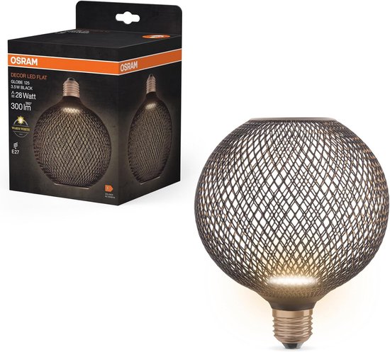 Platte Ronde LED Lamp 3,5W 300lm Warm Wit E27