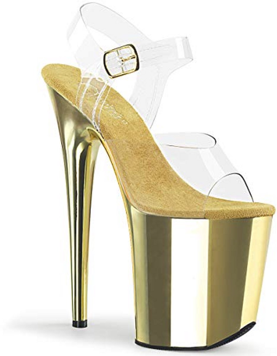 Dames Sandalen met 8 Inch Hak en Enkelsband