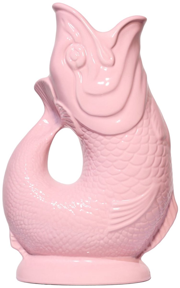 Gluckigluck waterkaraf met 'gluk-gluk'-geluid 1,2 l XL Babyroze