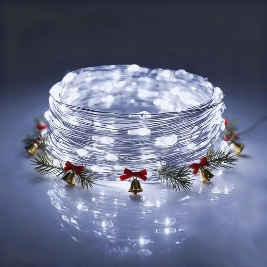 5 Meter LED String Licht met 50 Micro Leds - Zilveren Draad voor ...