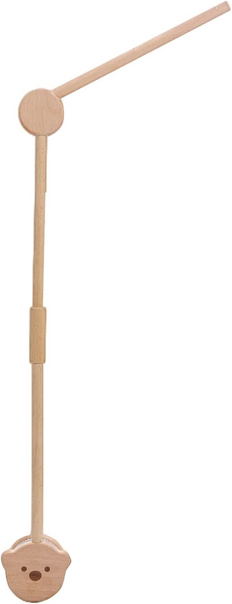 Houten Baby Mobile Houder - Verstelbaar en Uniek Ontwerp voor Wieg of Box