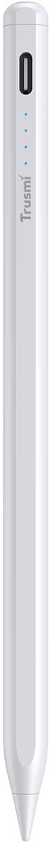Trusmi SP01-02 Universele Stylus Pen Pro – Extra Lange Standby – Push Knop Aan/Uit – 10 Uur Gebruik – 360 Dagen Standby – 40 Min Oplaadtijd – Ondersteunt Magnetische Absorptie