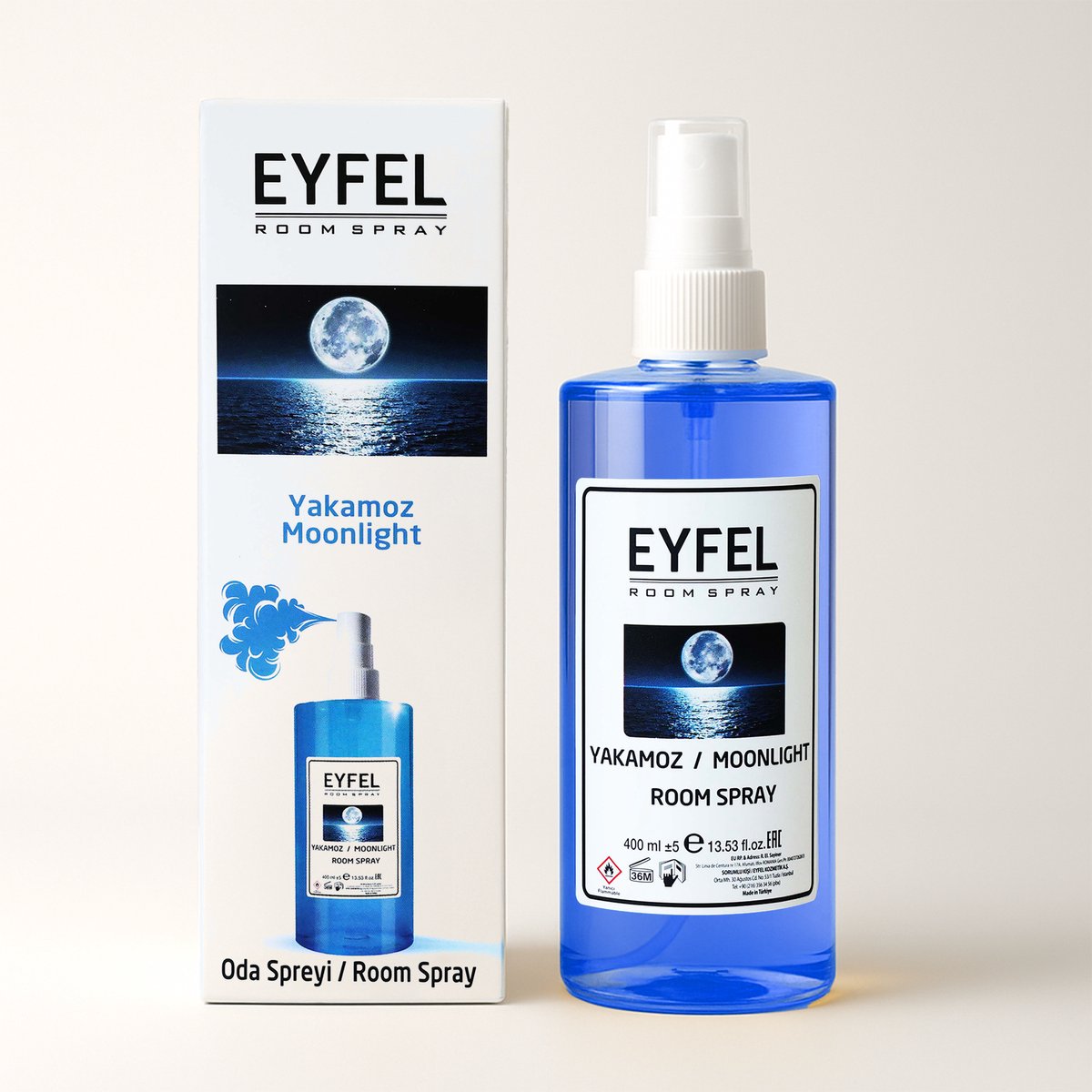 EYFEL - ROOMSPRAY - SPRAY - MOONLIGHT - 400ML
