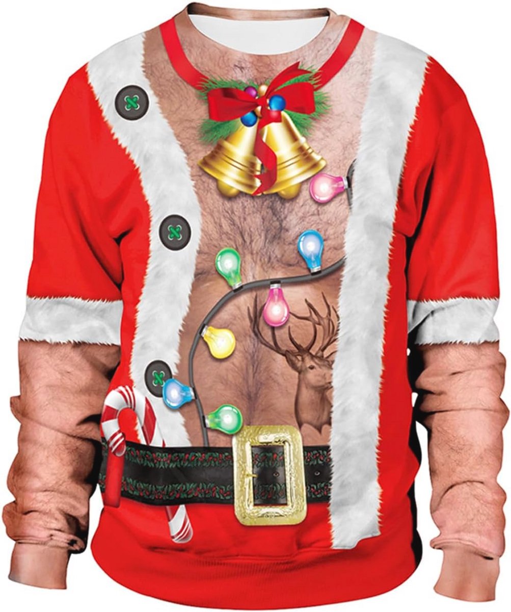 Foute Kersttrui voor Dames en Heren - Uniseks 3D-Print Sweatshirt
