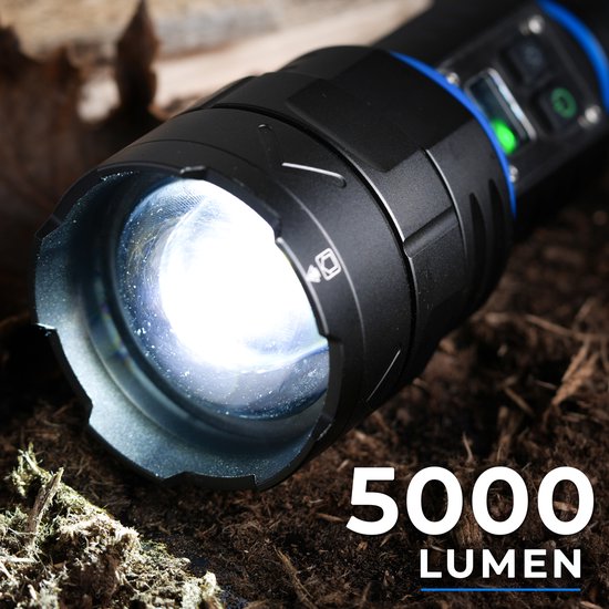 COB Kleine Zaklampen 3 Lichtstanden Oplaadbare Multifunctionele Zwarte Draagbare Zaklamp Met Statief voor Vissen Thuis 500mAh Lithium Batterij