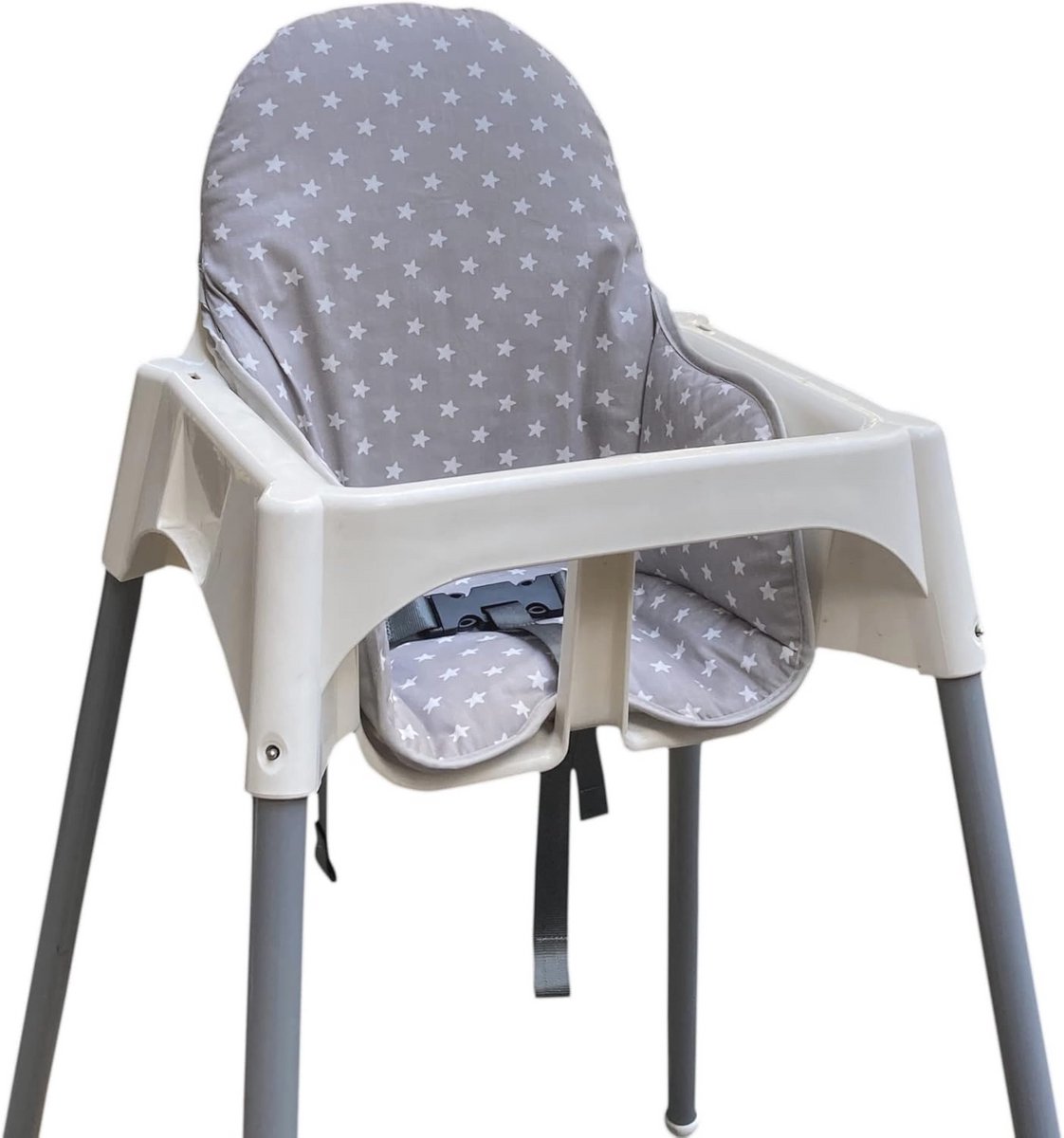 Katoenen stoelhoes voor IKEA Antilop kinderstoel met sterrenpatroon – foto 6