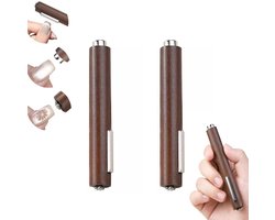 2 stuks - Cat eye magneten - Cilindrische cat-eye nagelmagneet - 3-in-1 cat-eye nagelmagneet - Nagellakmagneet met twee uiteinden - Multifunctionele nagelmagneet - Magnetische cat-eye nageltool - Geschikt voor nageldecoraties en nagelsalons