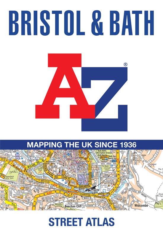 Bristol and Bath A-Z Street Atlas - cover
