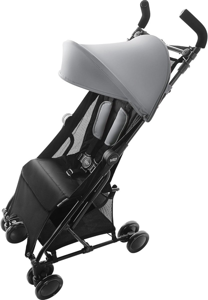 Lichte Buggy voor Kinderen van 6 Maanden tot 3 Jaar - Stalen Grijs (2018)