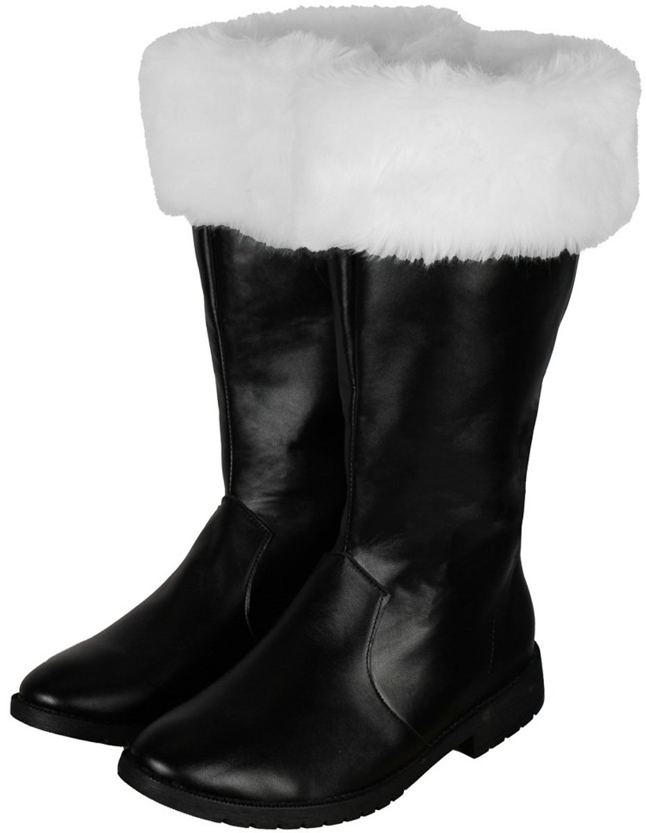 Kerstmanlaarzen Deluxe - Maat 44