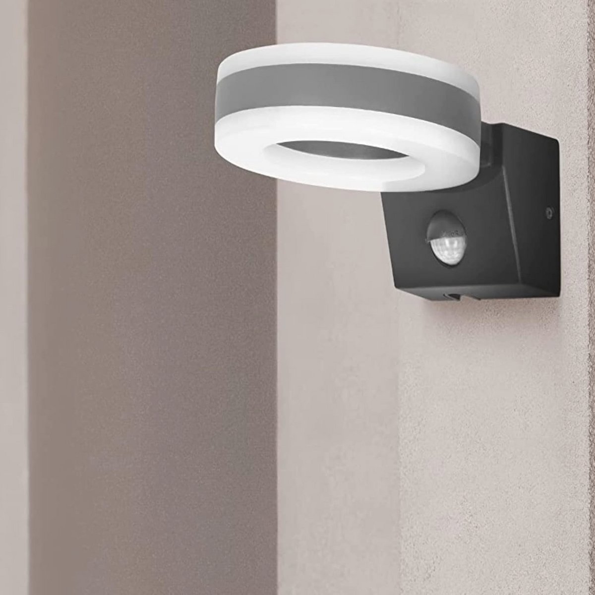 LED Buitenlamp met Bewegingssensor en LUX Lichtsterkte Instelling