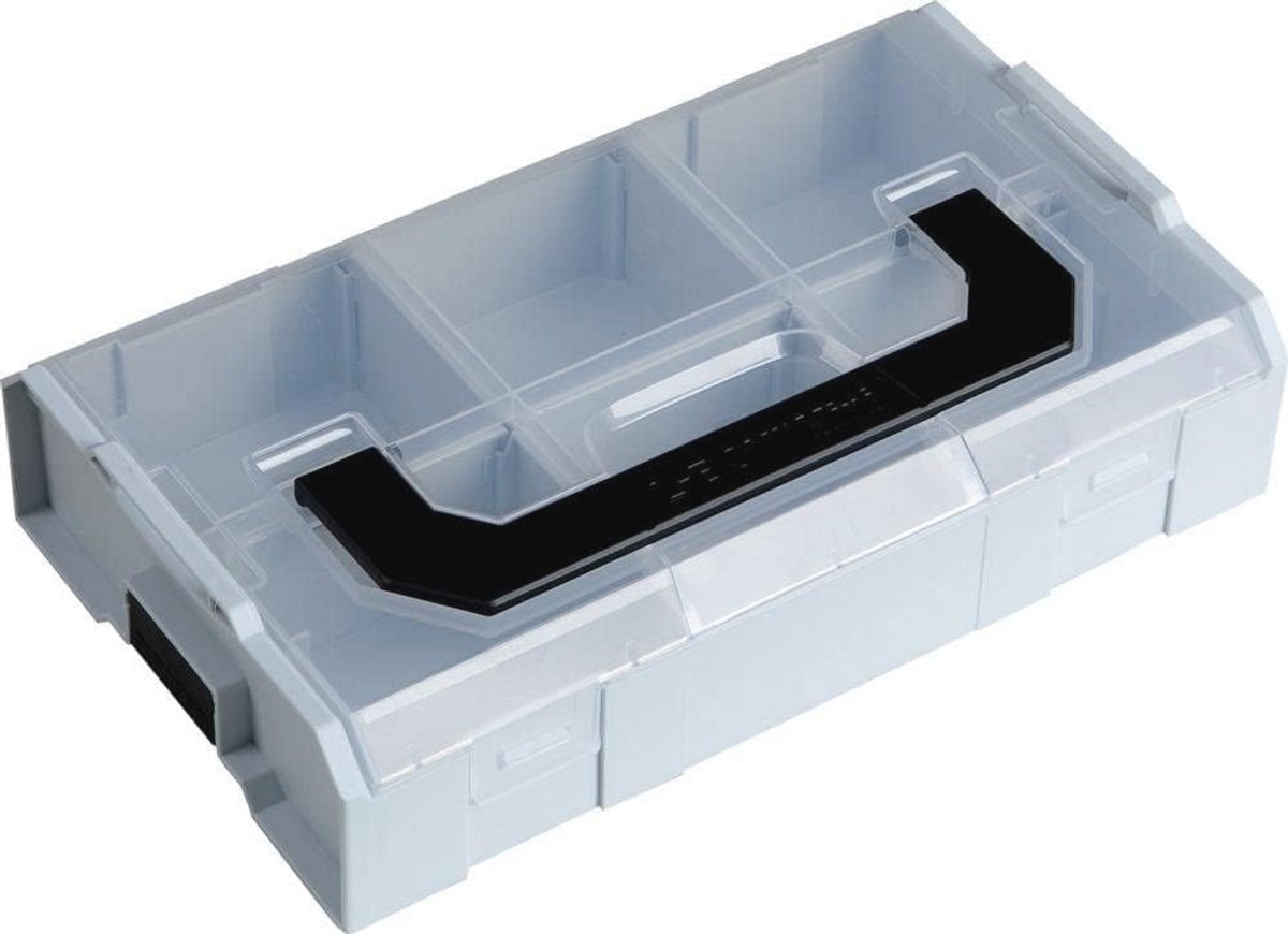 L-BOXX Mini Deksel - Transparant Lichtgrijs-Zwart
