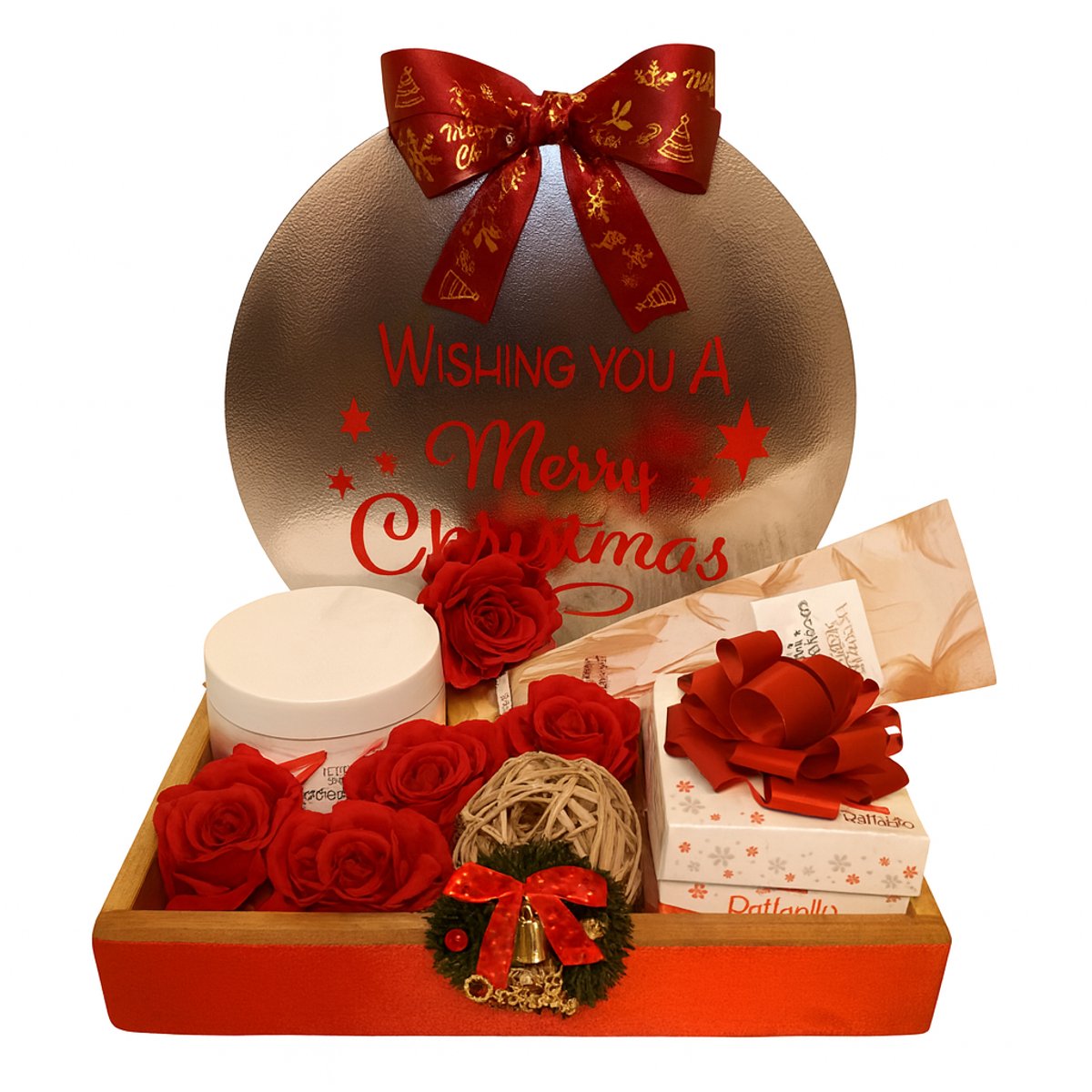 Luxe Kerstcadeau met Victoria’s Secret Scrub, Bodylotion & Raffaello – kokos & rozengeur