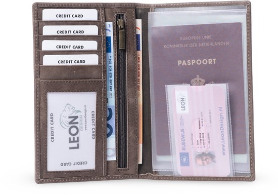 Autopapieren mapje - Portefeuille - A5 map - Autopapieren hoes - Cadeau voor man - Cadeau voor vrouw - Kado man - Kado vrouwen - Autopapieren mapje a5 - Mannen cadeautjes - Vrouwen cadeautjes - Portefeuille heren - Portefeuille dames kado - Cadeau