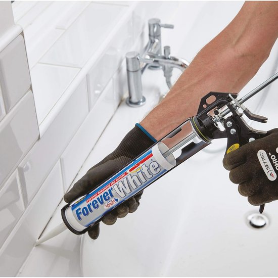 Anti-mould Siliconenkit voor Vochtige Ruimtes – Permanent Waterdicht – 295ml — afbeelding 2
