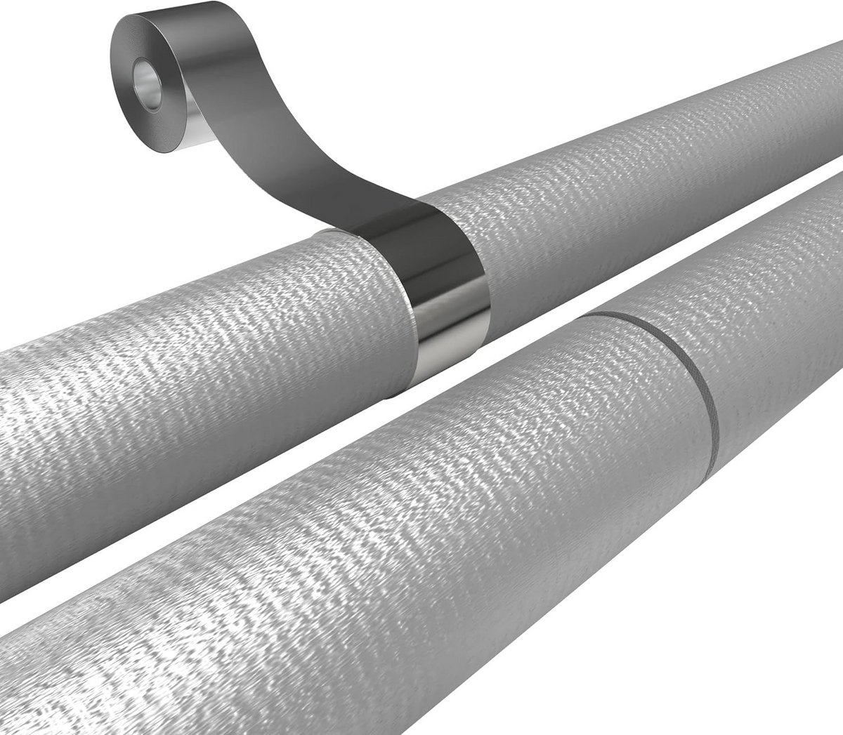 Aluminium plakband 100 mm x 100 m - Hoge kleefkracht en warmtebestendig