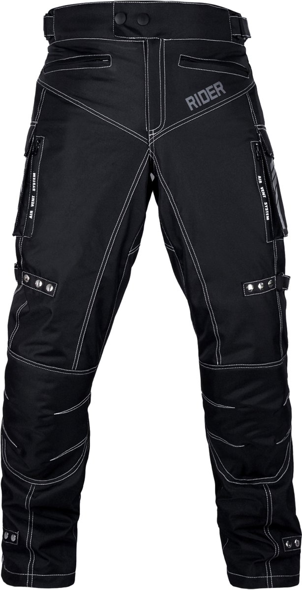Motorbroek voor heren Dual Sport Motocross Motorbroek Rijden Overbroek Enduro Adventure Touring Waterproof CE Armored All-Weather - (Waist 38''- 40'' Length 32'') - Motorcycle Pants Riding Overpants Enduro Waterproof CE Armored All-Weather