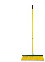 Klauwbezem met steel 30 cm - speciale bezem met gebogen borstelharen