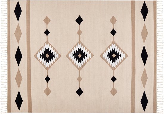 Sierkussen set van 2 katoen meerkleurig 45 x 45 cm GYNURA