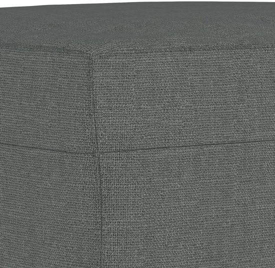 Ensemble de salon vidaXL - 4 pièces - Gris foncé - Grijs inclus