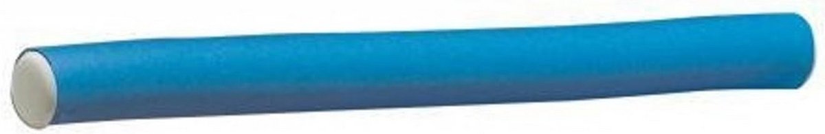 6 Stuks Haarrollers Kort 14 mm Diameter Blauw voor Krullen en Volume