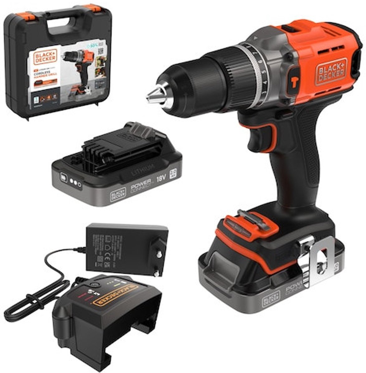 Black+Decker BCD383D2XK-QW