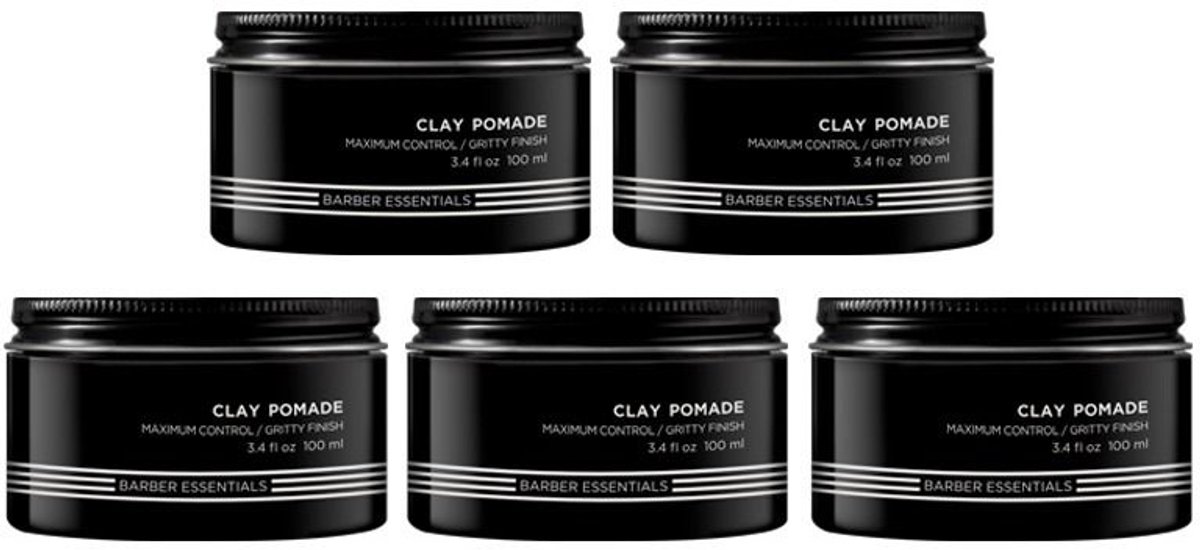5x Redken Brews Clay Pomade 100ml