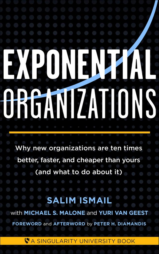 Singularity University Books - Exponential Organizations - cover