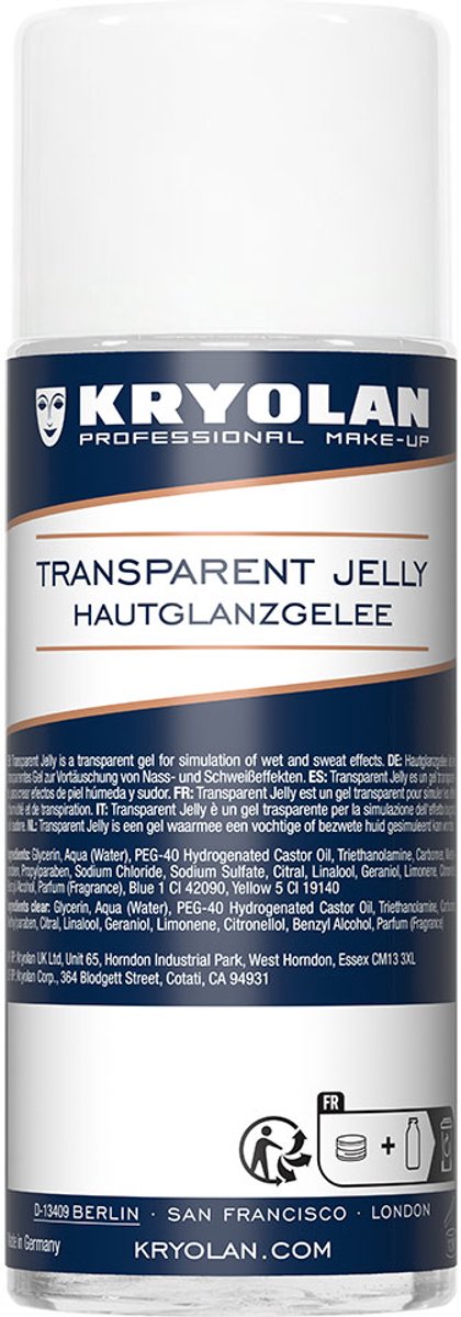 Kryolan - Transparent Jelly - 100ml