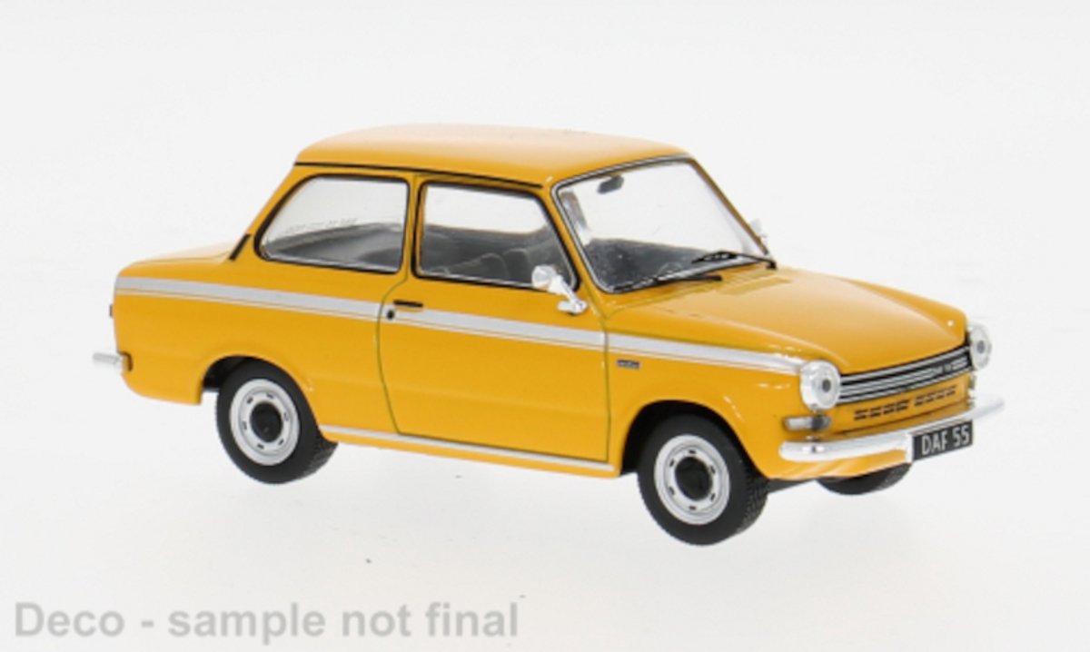 DAF 55 1972 Oranje Modelauto 1/43 Ixo Models