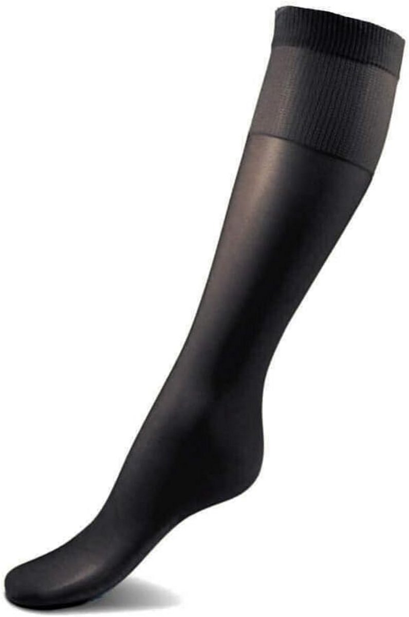 Dames Kniekousen Zacht Comfort Taille 6 Paar Dunne en Stevige Stof