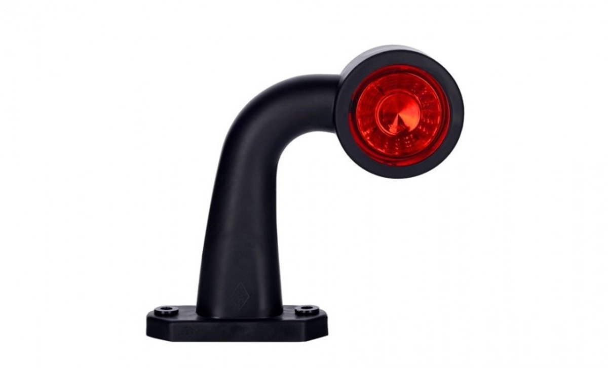 led breedtelamp links 140mm 2x led - aanhanger zijlamp - zijlicht - breedtelicht