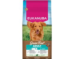 Eukanuba Hondenvoer Droog Grain Free Adult Large Lam - 12 kg