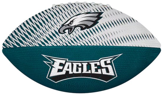 Wilson NFL Team Tailgate Football Junior Team Eagles