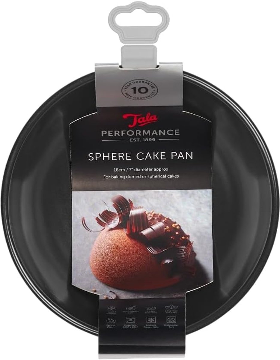 Bakvorm, Bolvormig, 18 cm - Tala | Performance