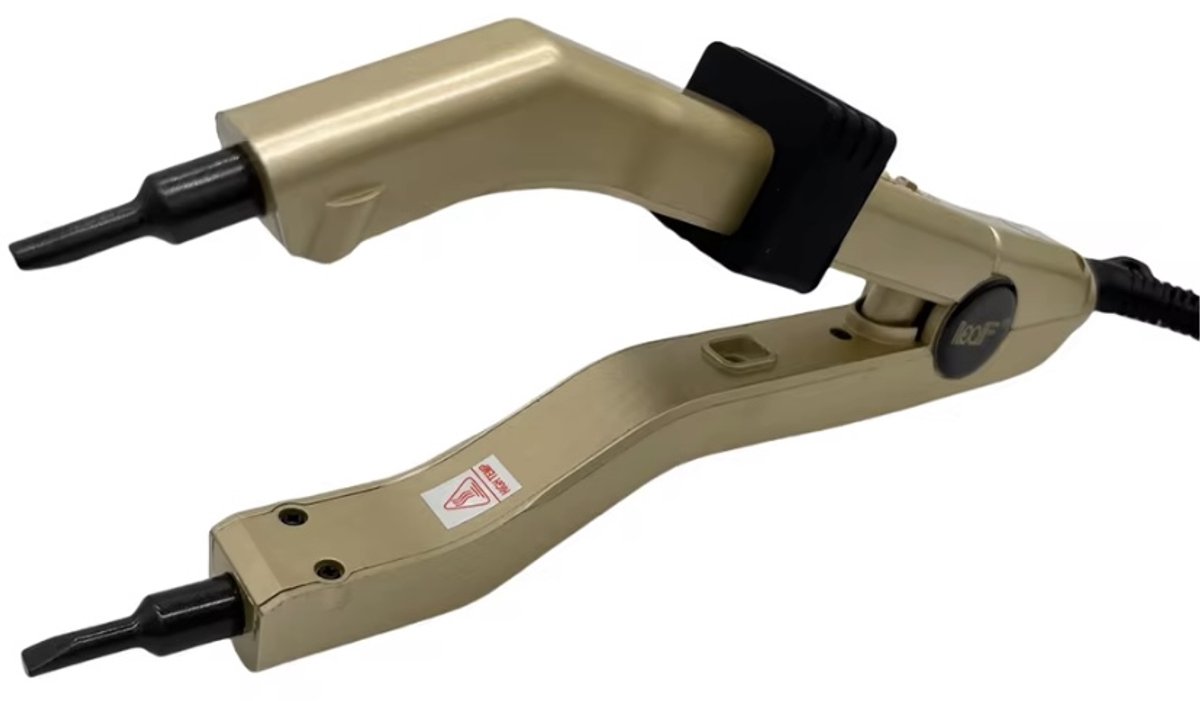HAIR EXTENSION CONNECTOR - INCL 2X HAARCLIP 2X HAARBESCHERMER 1X HAARKLEM - GOLD