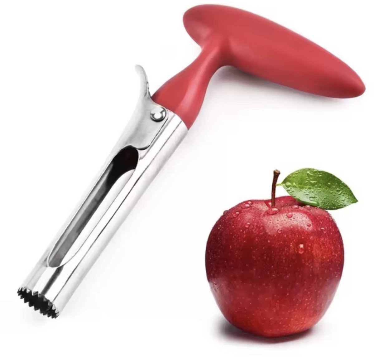 Appelboor - Appelsnijder - Handboor voor appel - Klokhuis verwijderaar - 18CM - CHPN