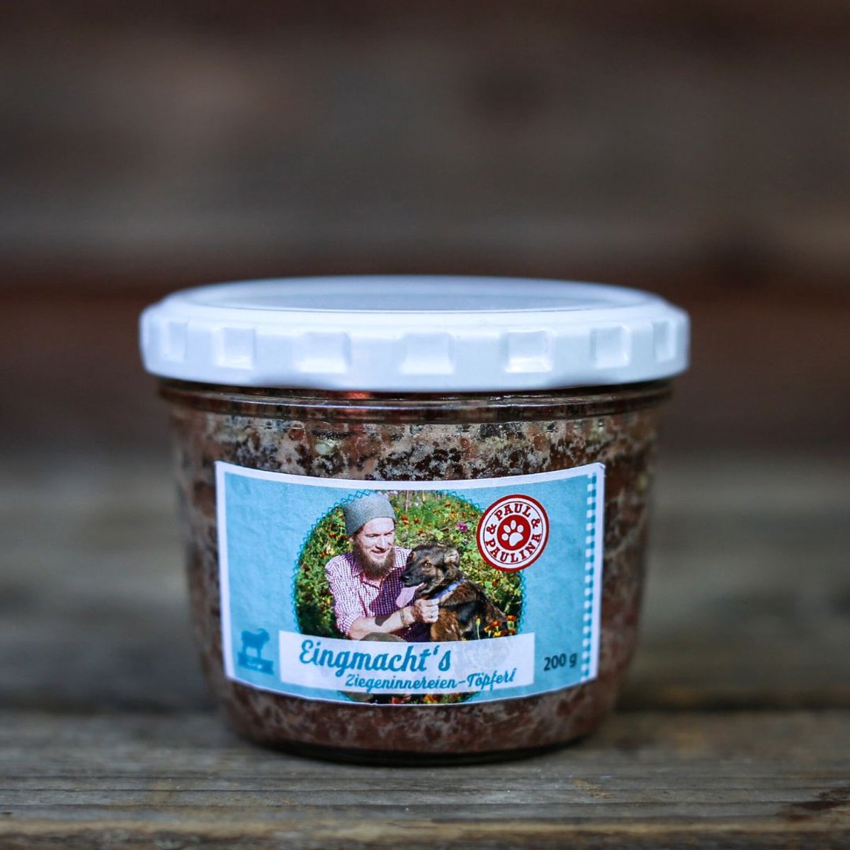 Paul & Paulina - Geitenorgaan 200g - Hondenvoer - Natuurlijk - Rijk aan vitamines - Taurine