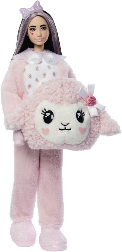 Barbie Cutie Reveal Care Bears pop roze