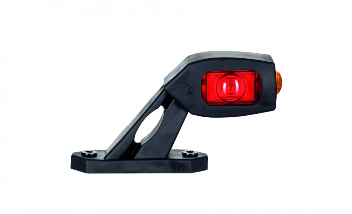led breedtelamp 90mm 3x led - aanhanger zijlamp - zijlicht - breedtelicht