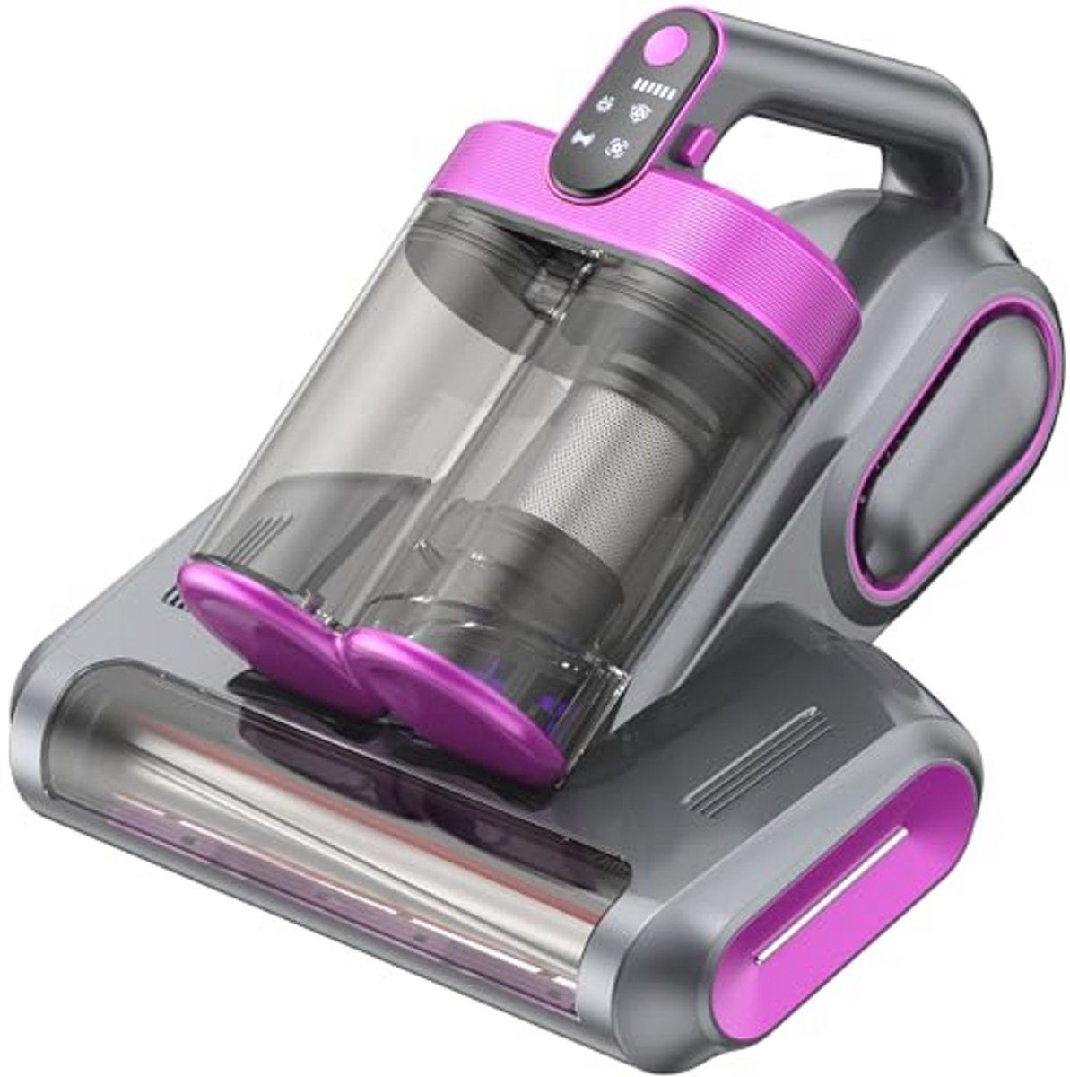 Draadloze Mijtstofzuiger voor Matrassen met UV-licht en Trillingen - Anti-Mijt en Antibacterieel