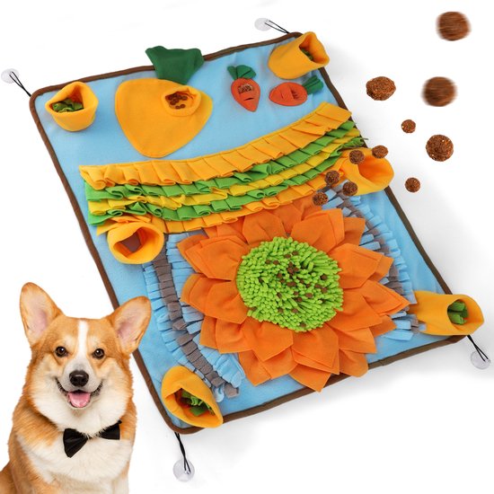 Nobleza 4BK - Snuffelmat - speelmat - hondenspeelgoed - snackmat - 75 x 58 cm