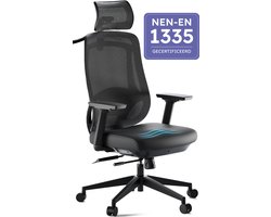 Roveo Ergonomische Bureaustoel - Office Gaming Chair - Volwassenen Game Stoel - Gamestoel - Zwart