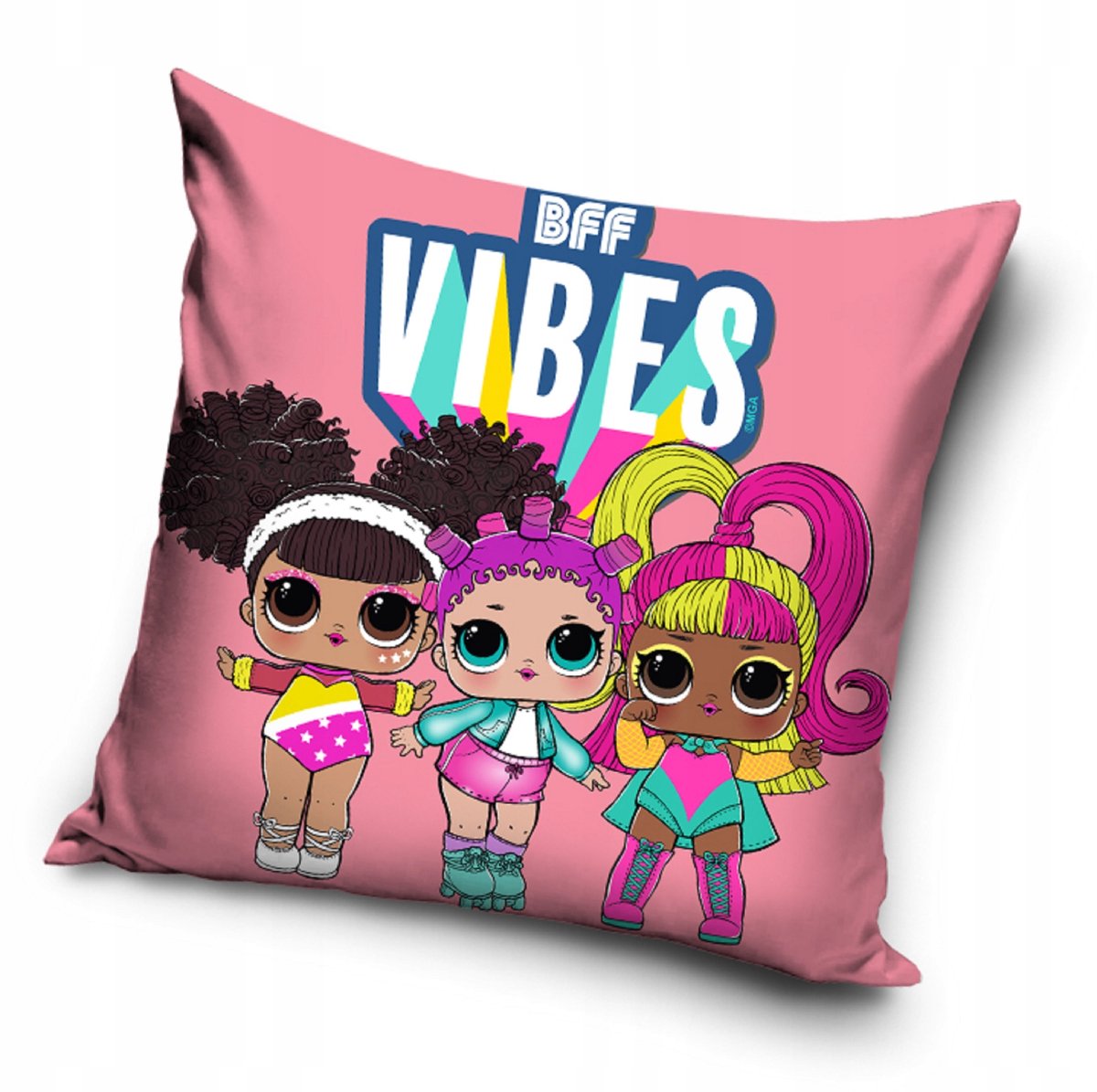 LOL Surprise Kussenhoes 40x40 cm - Zacht Fluweel Pluche