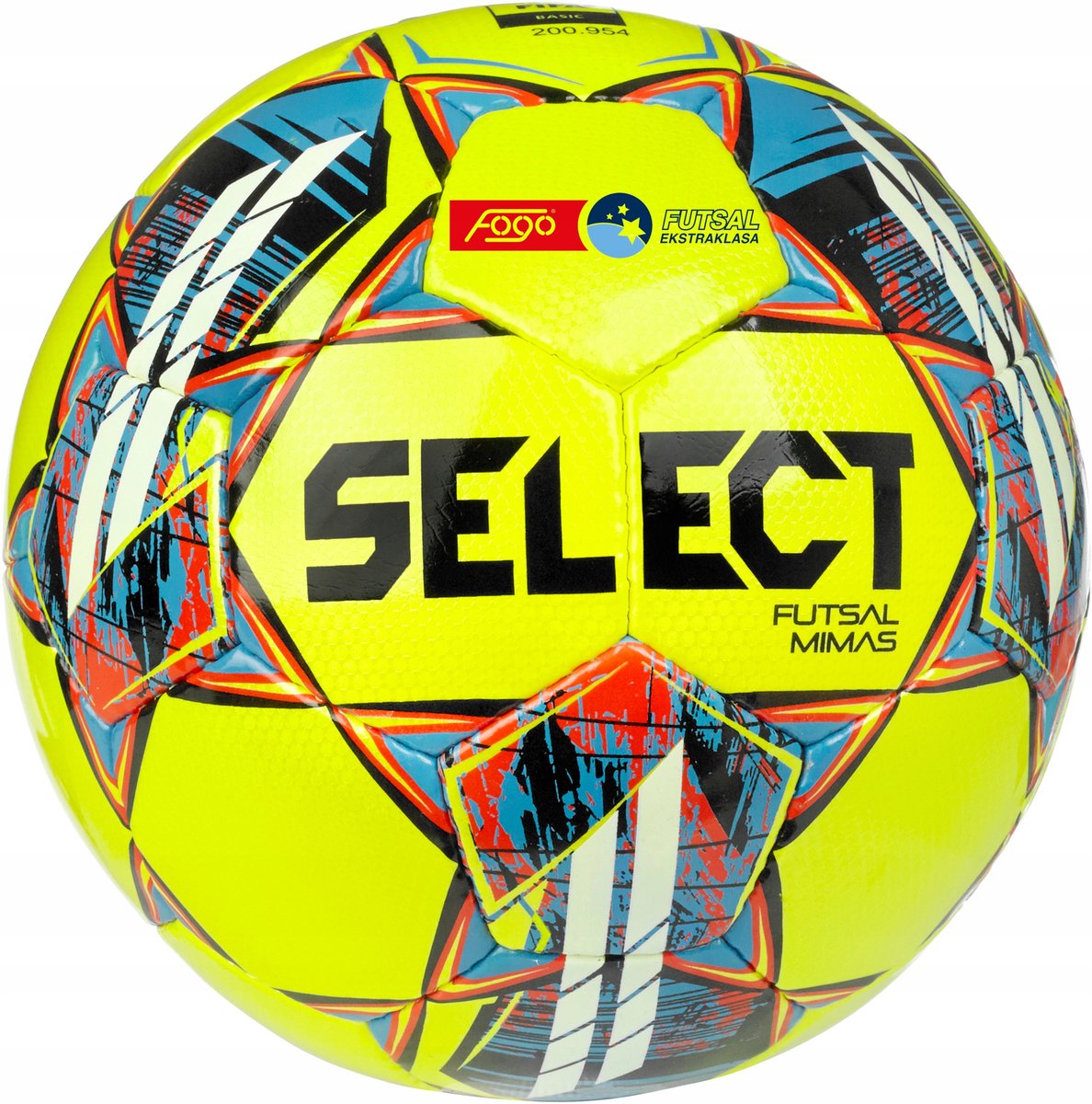 Selecteer Futsal Mimas Fogo Ekstraklasa Bal - Geel